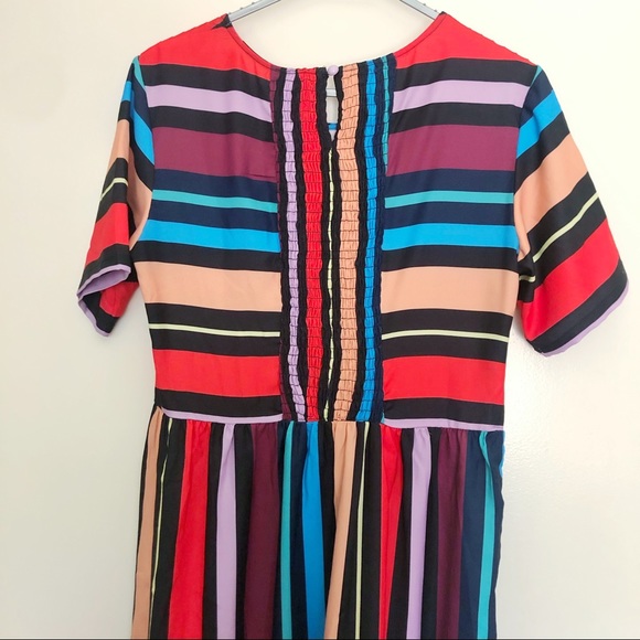 Multicolor striped dress - Picture 7 of 7